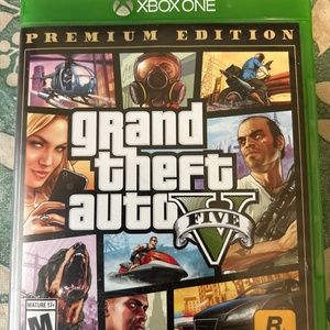 Brand new/not been used yet Grand theft auto V premium edition for the Xbox one